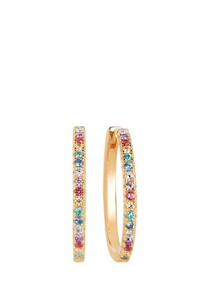 ELLERA MEDIO - Orecchini - rainbow and gold coloured