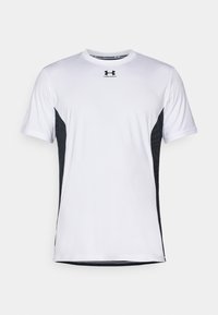 Under Armour CHALLENGER PRO SS - Sportiniai marškinėliai trumpomis rankovėmis - white/black