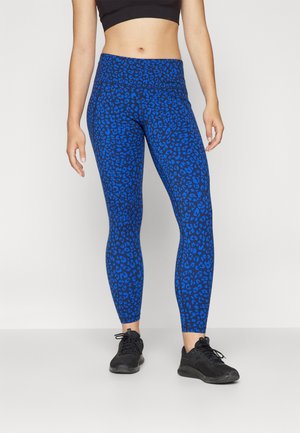 POWER 7/8 WORKOUT LEGGINGS - Leggings - blue