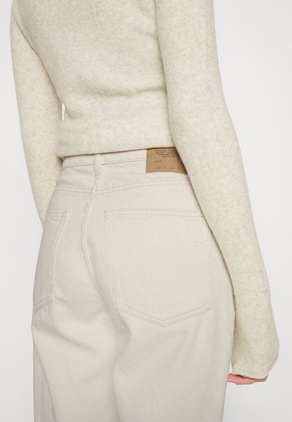 Straight leg jeans - ecru2