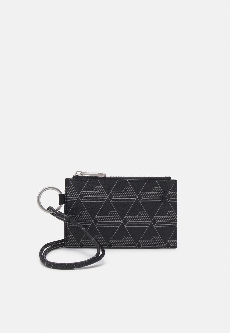 Lacoste THE BLEND UNISEX - Peňaženka - noir/gris