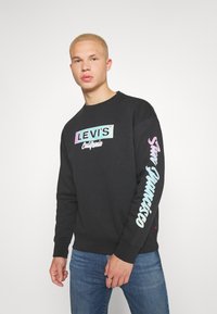 Levi's® GRAPHIC CREW - Camisola - gradient crew caviar