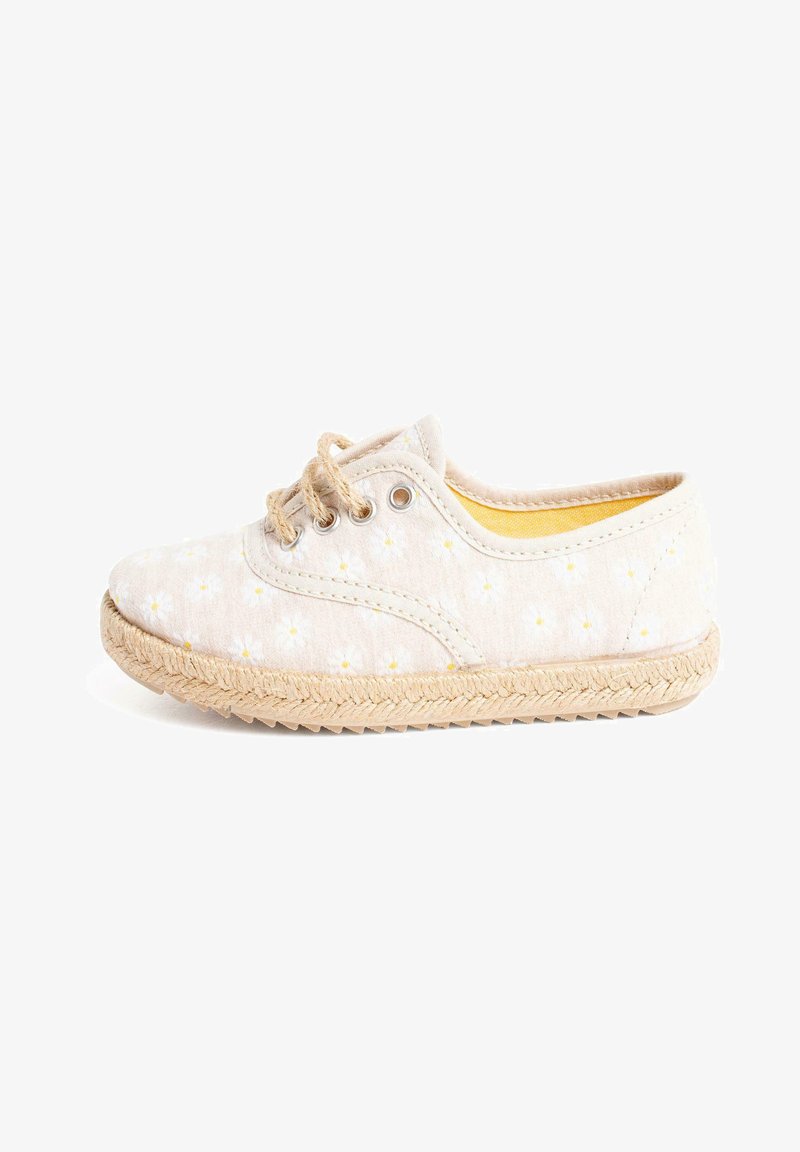 Pisamonas BLUCHER MARGARITAS - Zapatos de bebé - beige