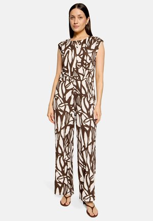Cartoon, CARTOON MIT MUSTER JUMPSUIT - Jumpsuit - nature brown