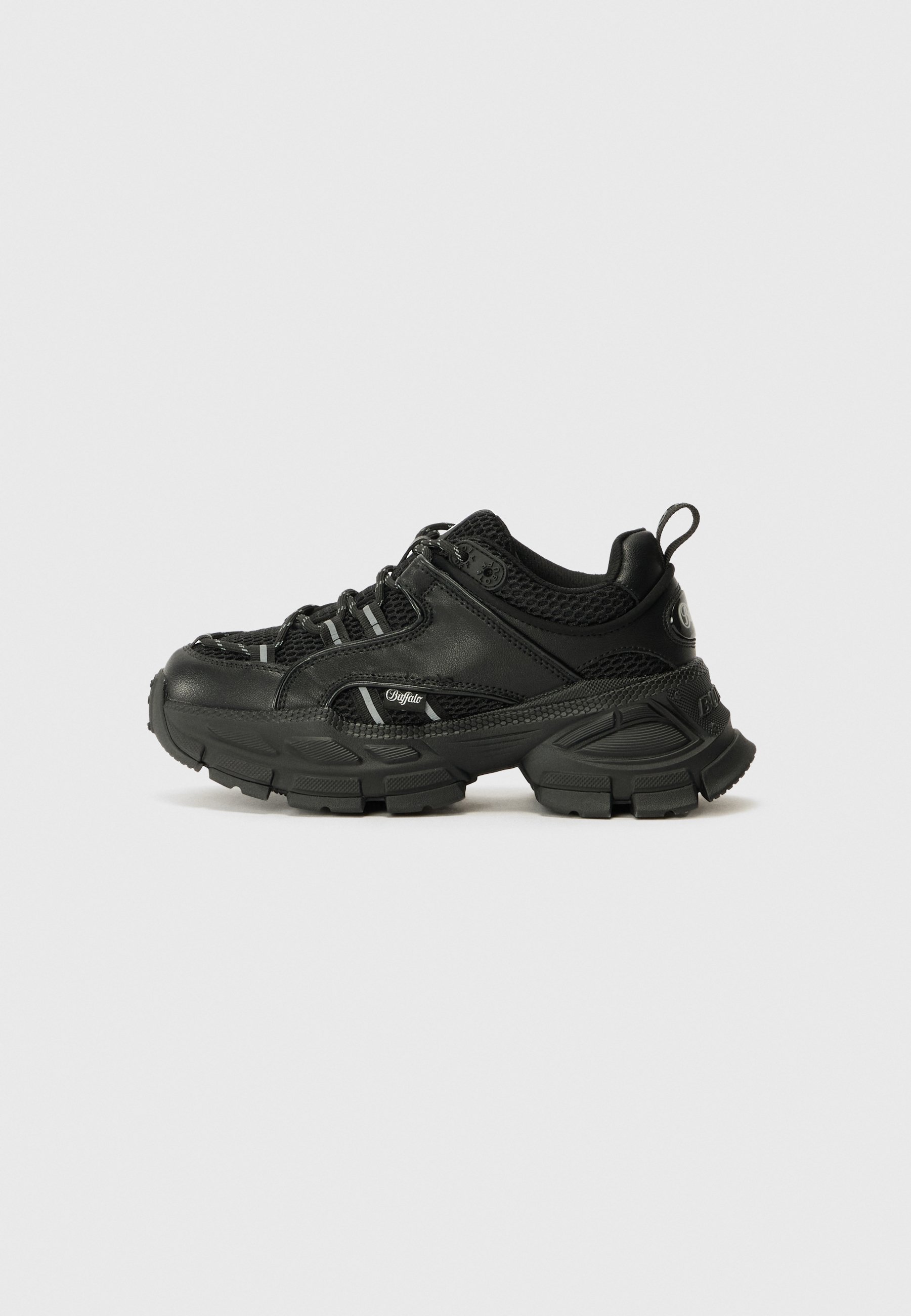 Basket Buffalo TRIPLET-LACE - BUFFALO - Noir - Synthétique - Lacets