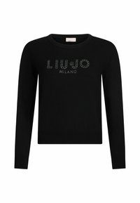 LIU JO BETTER WITH LOGO - Trui - black