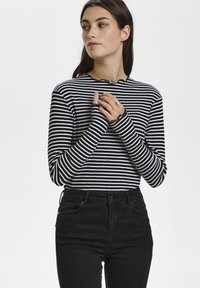 Karen by Simonsen - CANDACEKB - Long sleeved top - night sky egret stripe Thumbnail Image 1