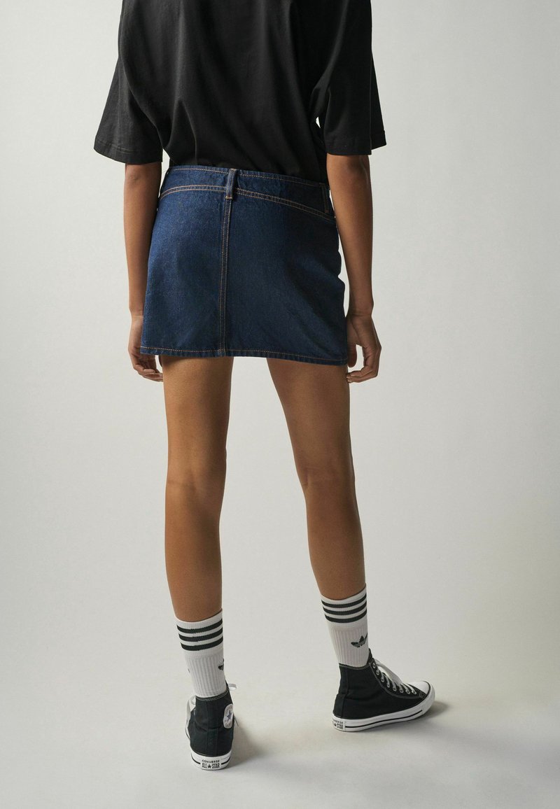 Damen Jeansröcke | Own.Denim SUPER LOW WAIST Jeansrock rinse blue/blau - FL41285 Damen Jeansröcke | Own.Denim SUPER LOW WAIST Jeansrock rinse blue/blau - FL41285