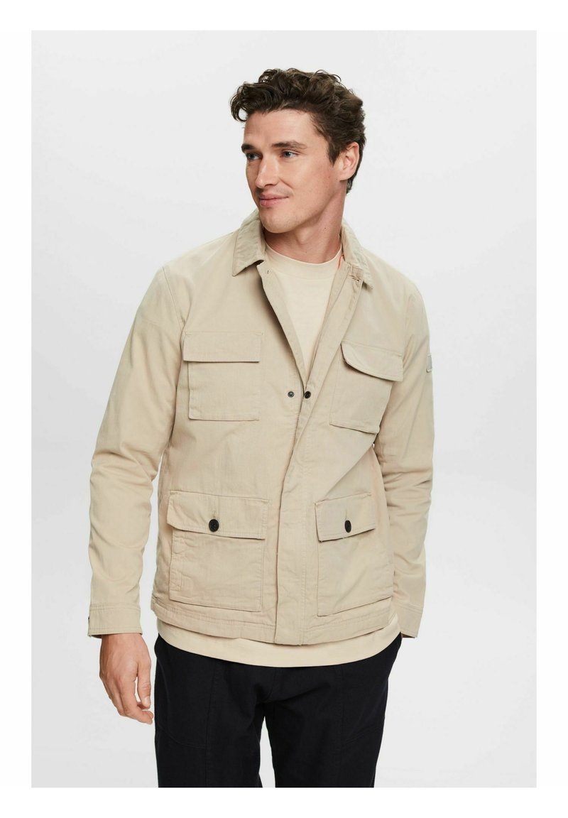 Esprit FIELD Summer jacket light beige/mottled beige Zalando.de
