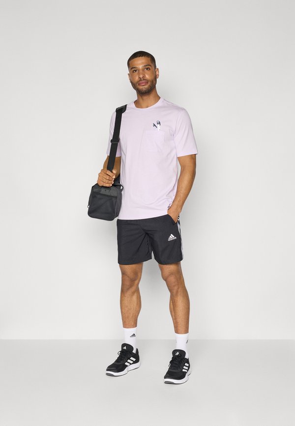 LOUNGE GRAPHIC POCKET - Basic T-shirt - ice lavender2