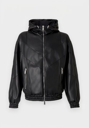 Dsquared2 ZIPPED - Jachetă din imitație de piele - black