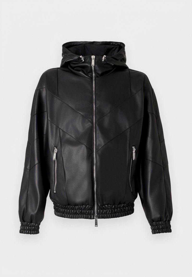 Chaqueta de cuero sintético