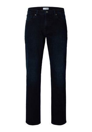 Selected, CLEO FLEX - Jeans Straight Leg - blue black denim