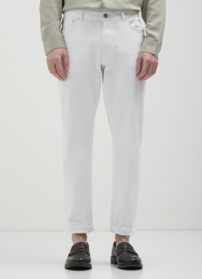 Calliope 5 TASCHE  - Jeans slim fit - bianco