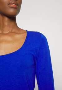 Calvin Klein MINI SQUARENECK - Camisola de manga comprida - mid azure blue