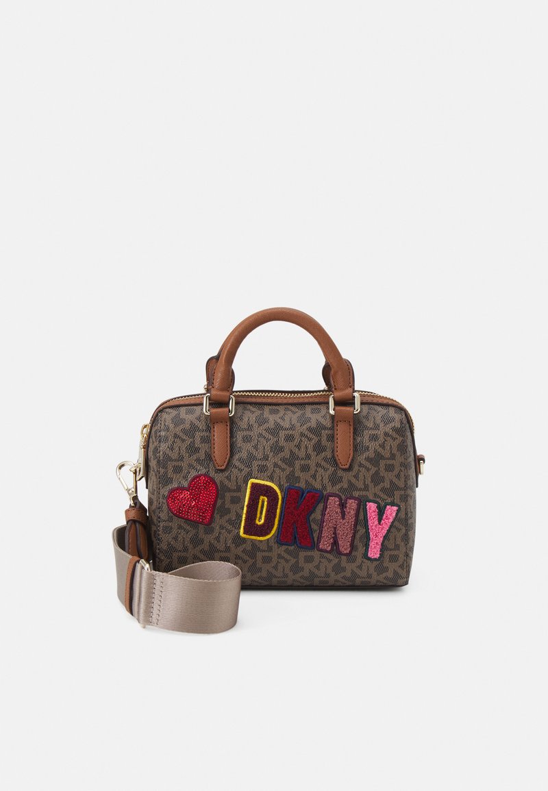 DKNY BRYANT DUFFLE Skulderveske mocha/caramel/konjakk Zalando.no