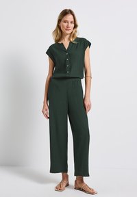 Street One - MIT STRUKTUR - Jumpsuit - grün Thumbnail Image 1