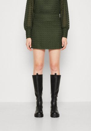 Jupe trapèze - dark green