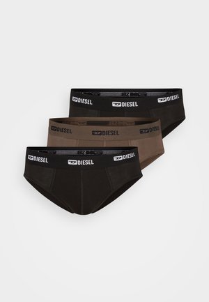 ANDRE-UTLT-3PACK - Briefs - black/brown