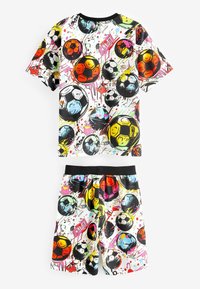 Next 2 PACK SET - Nattplagg set - black pink football