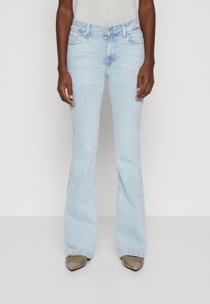 SLIM ILLUSION ARISE - Jeans bootcut - light blue