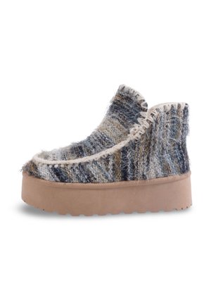 Bottines à plateau - green
