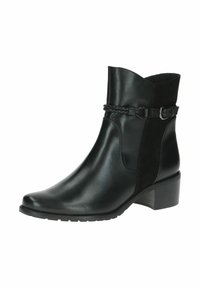 Caprice Botines camperos - black comb