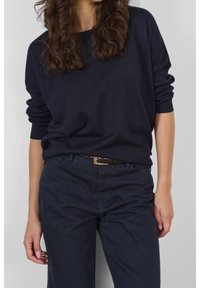 Saint Tropez Stickad tröja - dark blue