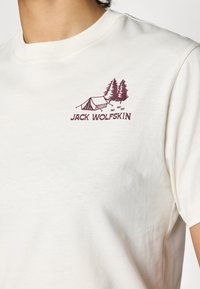 Jack Wolfskin CADENA  - T-shirt print - white