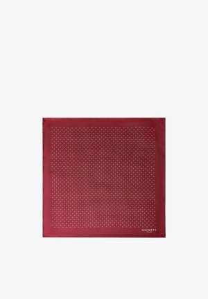 Hackett London, HACKETT LONDON HANDKERCHIEF MINI DOT HANK - Pochet - oxblood red