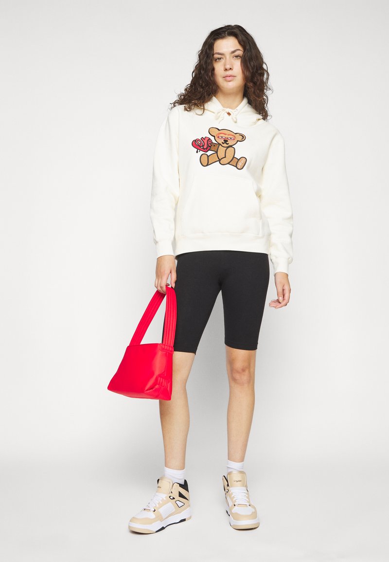 Obey Clothing MELLOW TEDDY HOOD Sudadera - unbleached/crema - Zalando.es