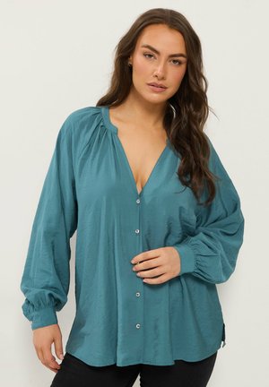 Yours Clothing, PLUS SIZE BLOUSES & SHIRTS - Blouse - teal