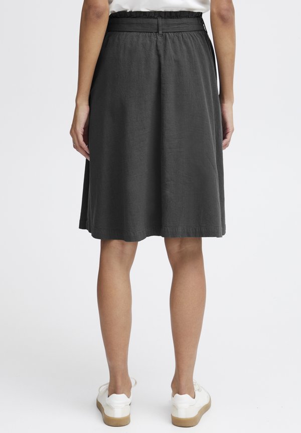 OXLERKE - A-line skirt - dark shadow2