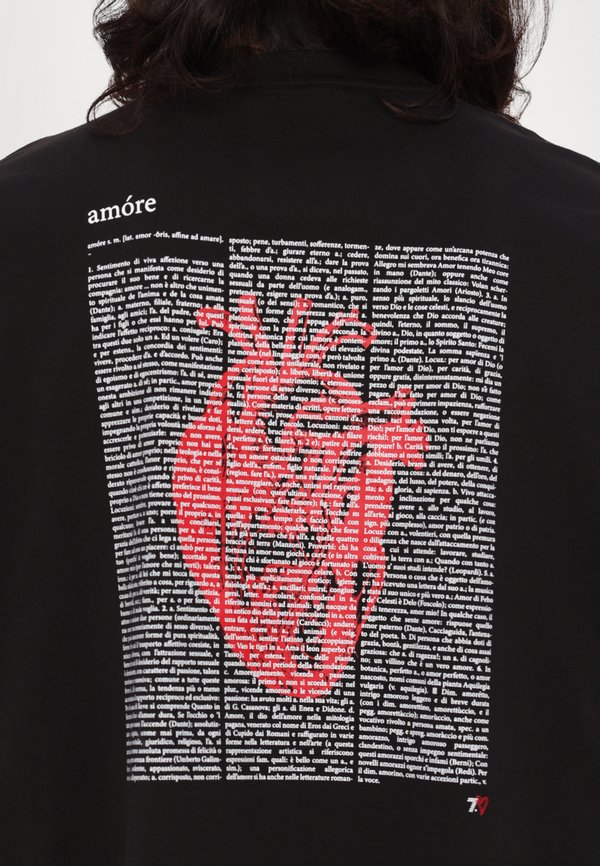 UNISEX - Print T-shirt - cuore giornale2