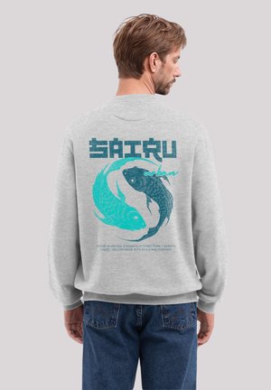 KOI FISH JAPAN STREETSTYLE - Sweatshirt - grey melange