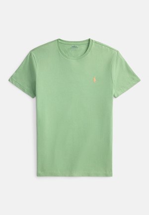CUSTOM SLIM FIT JERSEY CREWNECK T-SHIRT - Basic póló - outback green/c2451