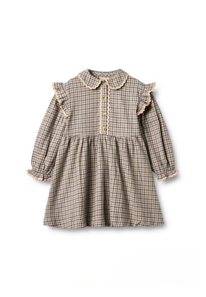ALISSA - Blusenkleid - blue check