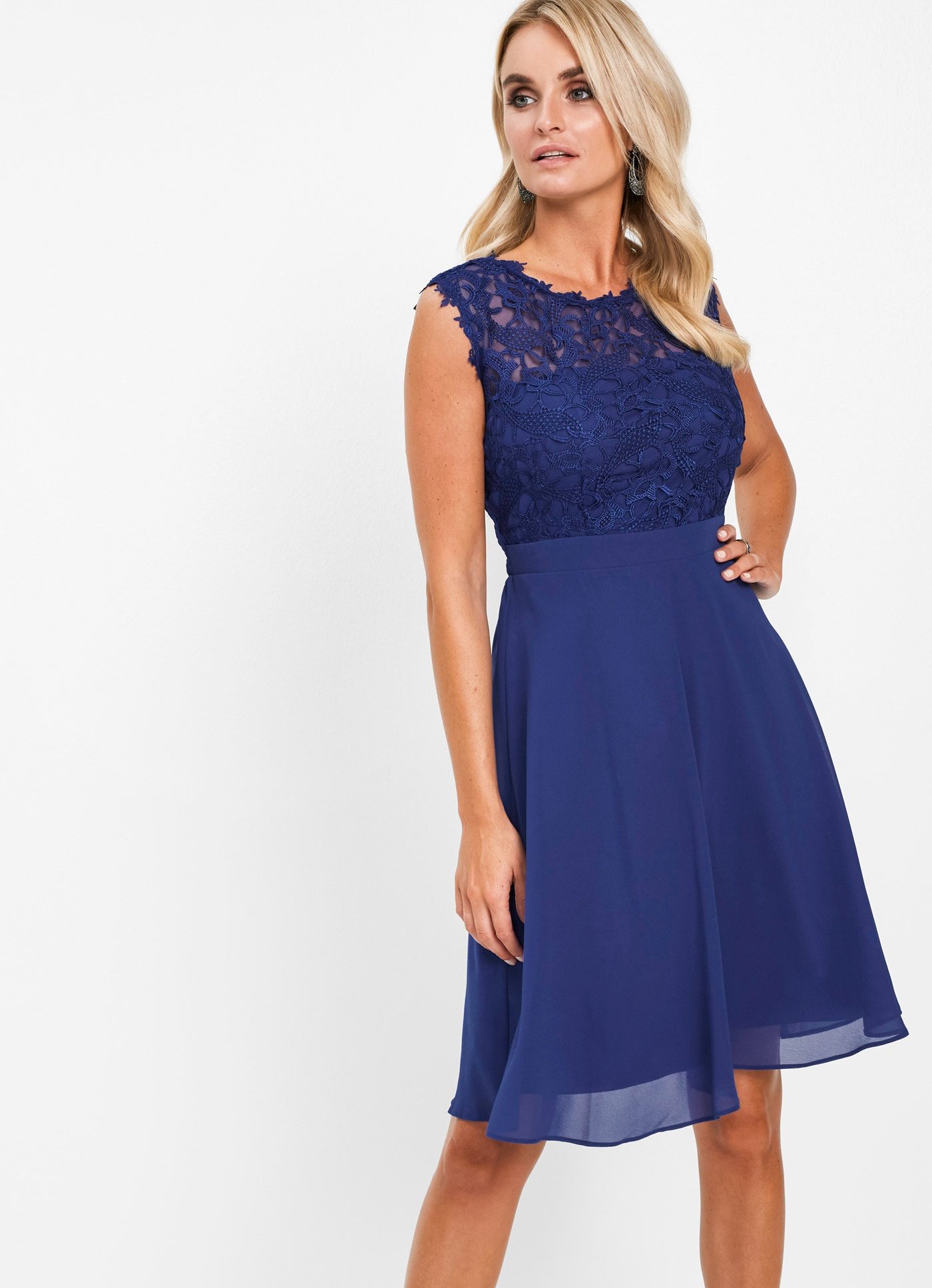 Kleid hellblau festlich