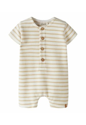 Lil' Atelier PLAYSUIT GESTREIFTE - Jumpsuit - coconut milk