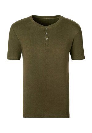 H.I.S, T-Shirt basic - khaki