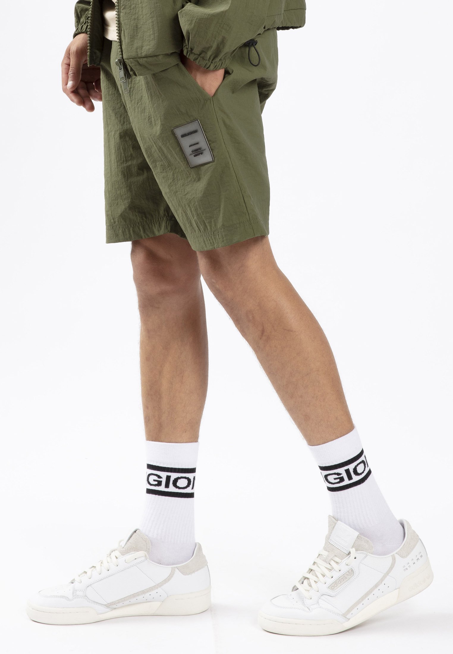 Religion SHELL - Shorts - olive/verde oliva - Zalando.es