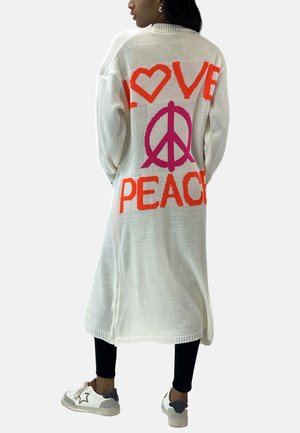 Chaqueta de punto - weiß