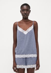 Anna Field - Set lenjerie de noapte - off-white/dark blue Imagine miniatură 1