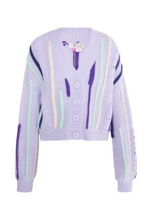 Cardigan - helllila mehrfarbig