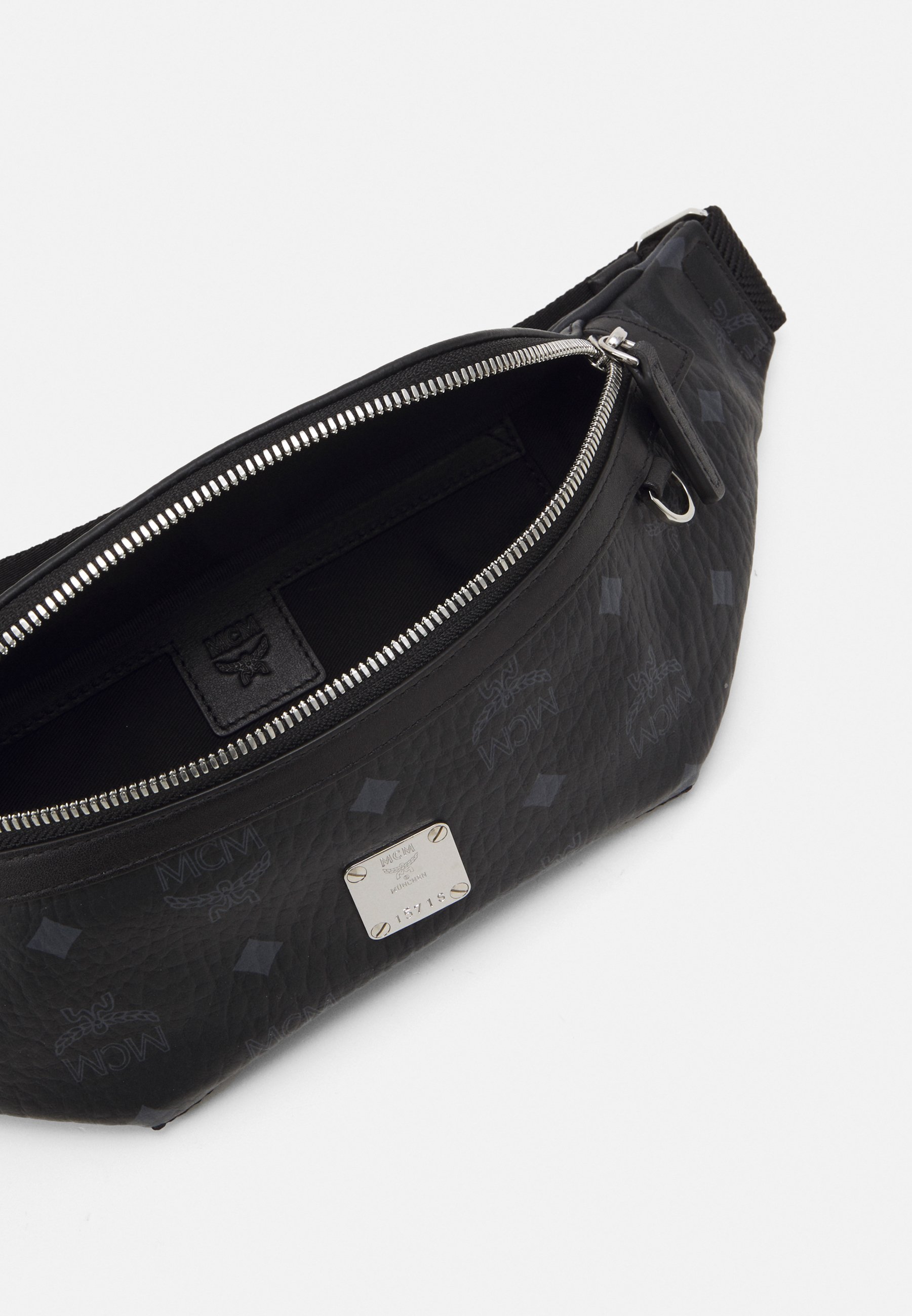 MCM FURSTEN VISETOS BELT BAG SMALL UNISEX - Bum bag - black - Zalando
