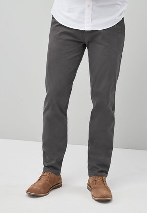 SLIM FIT STRETCH - Hlače chino - grey