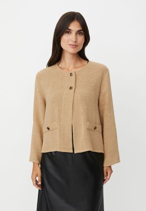 JULITHRA - Chaqueta de punto - travertine