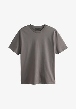 Next, REGULAR FIT - LIGHTWEIGHT SLUB MODAL T-SHIRT . - T-shirt basic - neutral