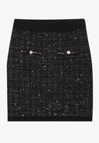 Minijupe - black/gold