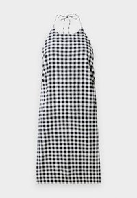 HIGH NECK SHORT DRESS - Päevakleit - black